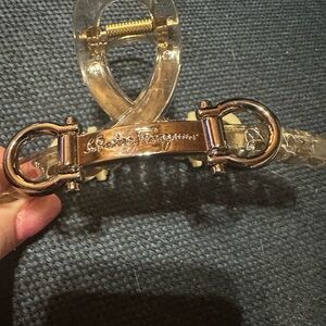 Salvatore Ferragamo gift with purchase hair clip Luxurious Accessory